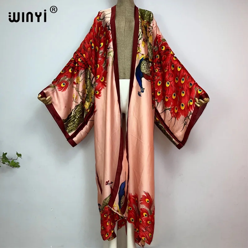 Kaftan Women Boho - WINYI 2022 여름 여성용 카디건 스티치
