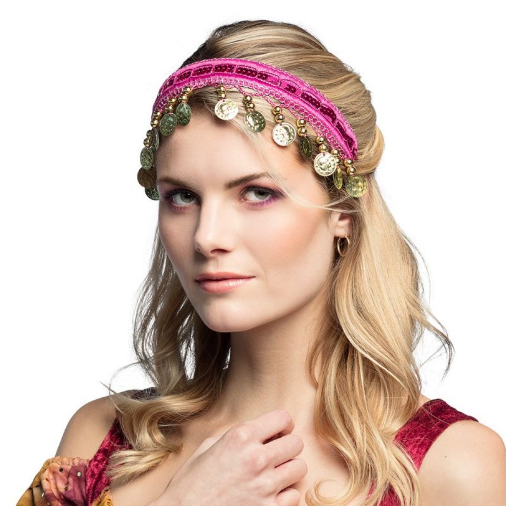 패션 플라스틱 헤어 후프 다색 민족풍 머리 장식 헤드밴 - Ethnic Indian Fashion 리뷰 및 가격