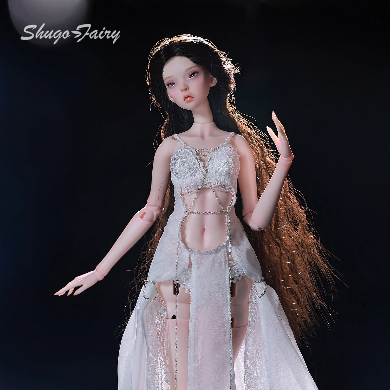 필리스 E 1/4 BJD 인형 임신 배 슬림 바디 레진 - Ethnic Fashion Model 리뷰 및 가격
