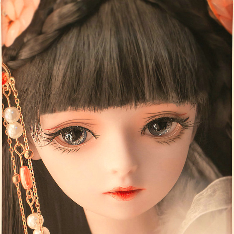 수제 1/3 BJD 인형 풀세트 대형 60cm 레드 폭 - Ethnic Fashion Model 리뷰 및 가격
