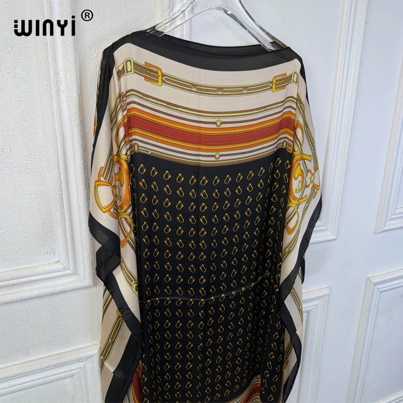 WINYI 아프리카 여성 섹시한 프리 사이즈 원피스 보 - Kaftan Women Boho 리뷰 및 가격